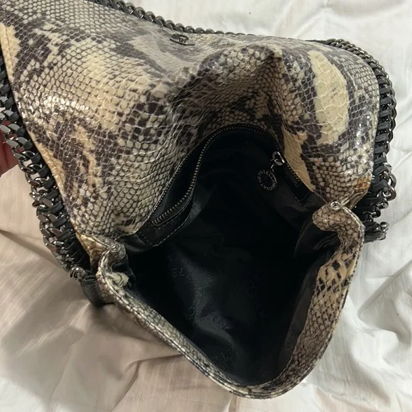 Stella McCartney Falabella Faux Python Bag - Picture 4 of 10